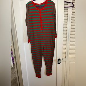 Christmas thermal onesie